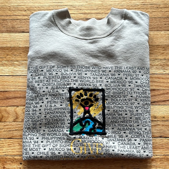 Vintage LensCrafters The Gift Of Sight / 90s / XL - Picture 8 of 10